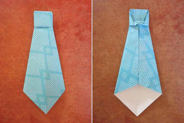 origami kaklasaite