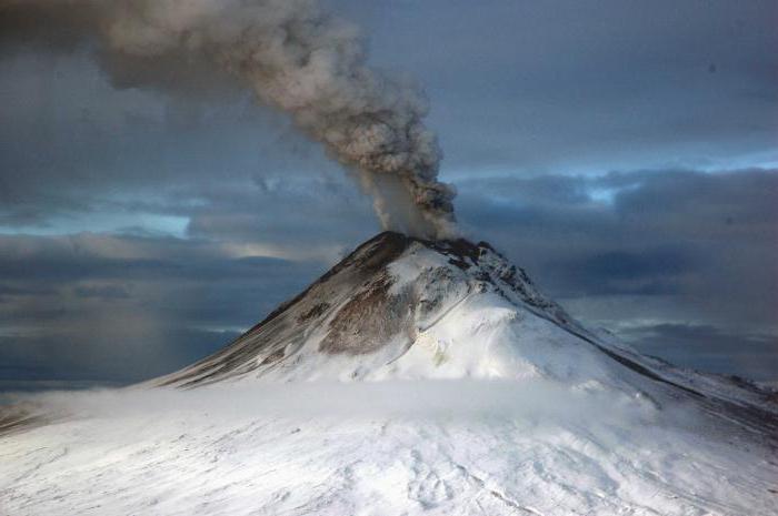 Kas ir vulkāna izvirdums? Kas nāk no vulkāna laikā izvirduma laikā?