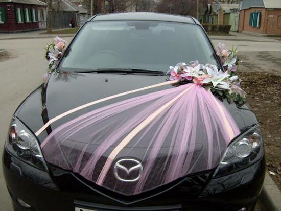 Oriģināla automašīnu dekorēšana kāzām ar savām rokām