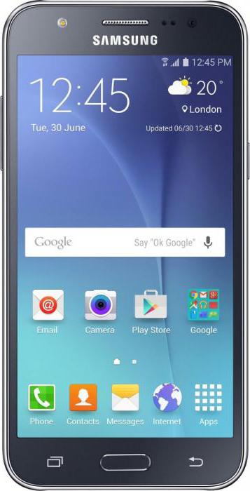 Samsung Galaxy J7: sīks pārskats