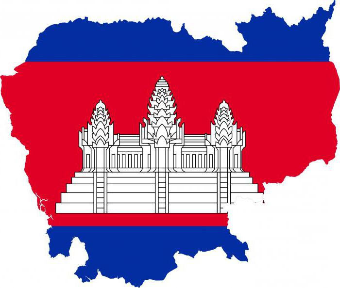 Kambodžas karogs 