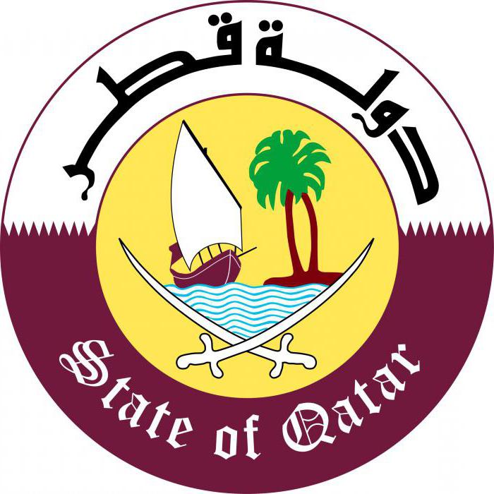 Vērs un Kataras karogs. Oficiālo simbolu apraksts un nozīme